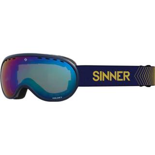 Skibril blauw blauwe s active VORLAGE - FRAME VOLLEDIG SPIEGELLENS kopen? | SINNER 8715999141208