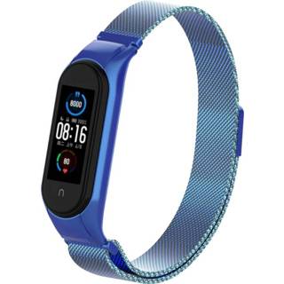 👉 Milanese band blauw Strap-it® Xiaomi Mi 5 (blauw) 7424905744792