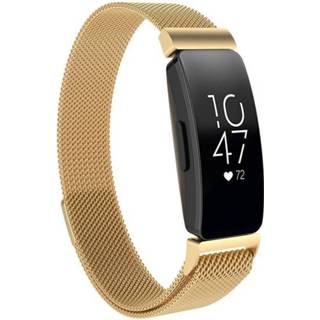 👉 Milanese band goud Fitbit Inspire (goud) 9509845542221