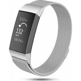 👉 Milanese band zilver Fitbit Charge 3 (zilver) 9507831114735 9508624611943