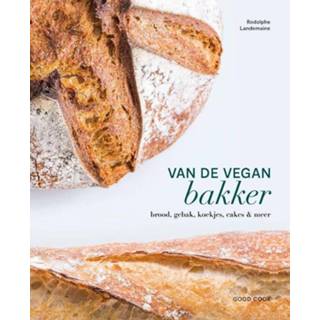 👉 Koekje Van de vegan bakker. brood, gebak, koekjes, cakes & meer, Rodolphe Landemaine, Hardcover 9789461432544