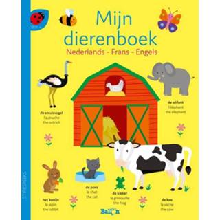 Stipjesreeks 0 - Mijn dierenboek Nederlands, Frans, Engels 9789403222363