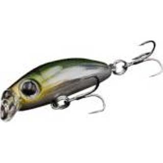 👉 Kunstaas roofvis zilver nieuw hardbait donkergroen geel Tackle Porn Ryuichi Crank - Electra Green 3.5cm 2.5g 4260632642153