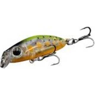 👉 Zilver kunstaas nieuw roofvis hardbait groen Tackle Porn Ryuichi Crank - Lemon Trout 3.5cm 2.5g 4260632642108