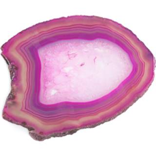 👉 Onder zetter agaat groot roze Onderzetter Schijf (9- 12 cm) 7141262562615