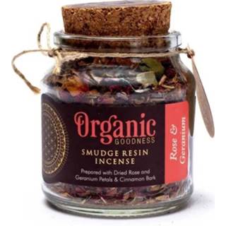 👉 Geranium Organic Goodness Roos & Smudge Wierookkruiden (80 gram) 8903833915676