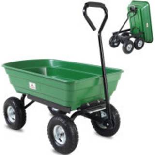 👉 Bolderwagen groen active Gardebruk Bolderwagen/ Tuinkar 3.4x1.7x3ft met Kiepfunctie 4250525309973