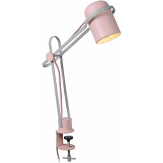👉 Tafellamp roze metaal Lucide Bastin E14 /25w 5411212051332