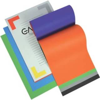 Gallery gekleurd tekenpapier Multicolor, ft 21 x 29,7 cm (A4), 120 g/m², blok van 20 vel