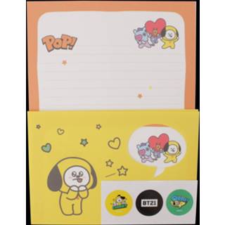 Brief papier BT21 Briefpapier set B - CHIMMY 8804224199449