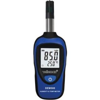 👉 Vochtigheidsmeter Velleman DEM500 Mini Thermo 5410329597351