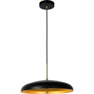 👉 Hanglamp zwart goud metaal Lucide ELGIN 3xG9/20W / 5411212031211