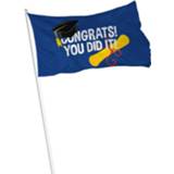 Vlag Congrats You Did It! - 90x60cm 8714572294409