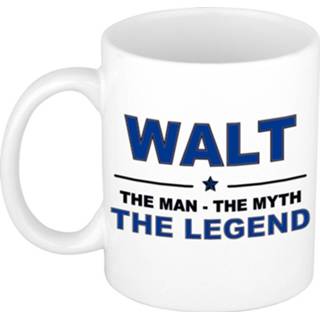 👉 Beker mannen Yigit The man, myth legend cadeau koffie mok / thee 300 ml