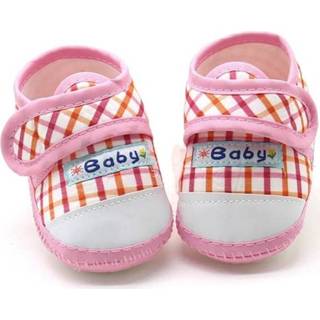 👉 Babyschoenen roze active baby's meisjes 3 paar baby schoenen dot kant zachte zool prewalker warme casual flats (roze)