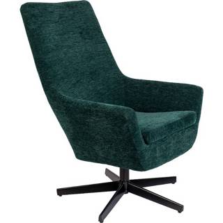 👉 Design fauteuil donkergroen groen polyester active Meer Bruno Rib Green 8718548059283