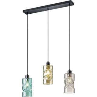 👉 Hanglamp zwart metaal multikleur Reality - Swirl Mat 4017807405811