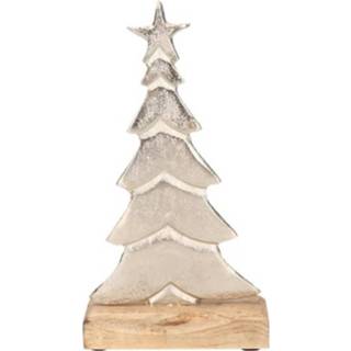 👉 Kerst boom houten active Decoratie kerstboom voet 24 cm