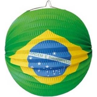 👉 Lampion active Brandvertragende lampionnen vlag Brazilie