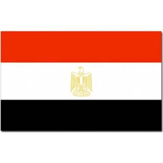 👉 Vlag polyester multikleur Luxe Egypte 8718758115014