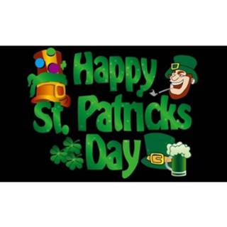 👉 Vlag polyester multikleur Happy St. Patricks day 8718758274568