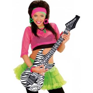 👉 Gitaar Opblaasbare zebra 105 cm 8718758878667