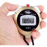 👉 Stopwatch active KISLO K81 Professionele chronograaf Handheld Digitale LCD sportteller Timer met riem