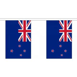 👉 Vlaggenlijn polyester multikleur Luxe Nieuw Zeeland 9 m 8718758343615