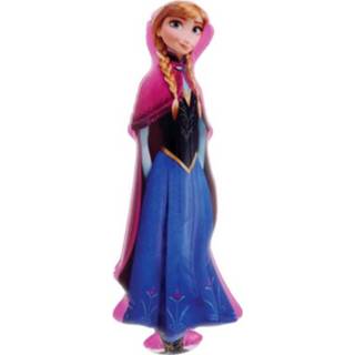 👉 Opblaas figuur kunststof multikleur Frozen Anna 8718758979869