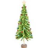 👉 Kerstboom groen vilten Kerstboompje Decoratie 45 Cm 8719538398825