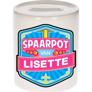 👉 Spaarpot keramiek active kinderen Kinder van Lisette