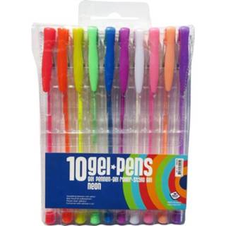 👉 Gel active Gekleurde kleur pennen neon 10 stuks