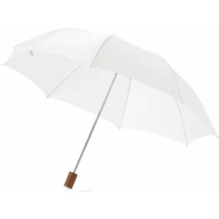 👉 Kleine paraplu wit volwassenen 2x paraplus 93 cm