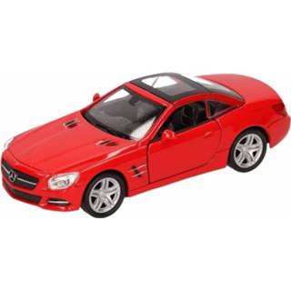 👉 Dichte zeef rode metaal rood Speelgoed Mercedes-benz Sl500 2012 Cabrio 1:36 8719538232327