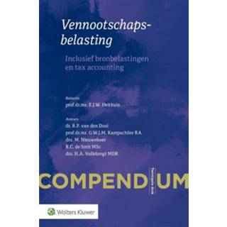 👉 Nederlands Compendium Vennootschapsbelasting 9789013163360