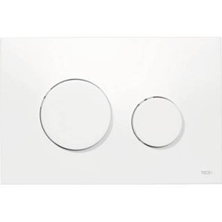 👉 Bedieningsplaat wit kunststof rechthoek glans loop rond mechanisch frontbediening tece Toilet 4027255016187