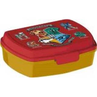 👉 Lunchbox rood geel kunststof junior Stor Harry Potter 17 x 14 5,6 cm rood/geel 8412497141746