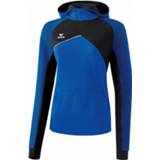 👉 Erima hoodie dames katoen/polyester blauw/zwart maat 48