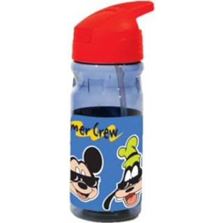 👉 Drinkbeker blauw rood kunststof junior Disney Mickey Mouse 500 ml blauw/rood 5204549134973