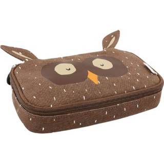 👉 Etui bruin polykatoen junior Trixie Mr. Owl 20 x 12 5 cm 5400858762061