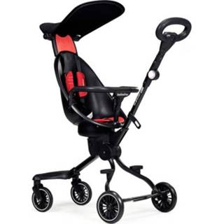 👉 Kinderwagen rood active kinderen Baobaohao Opvouwbare lichtgewicht vierwielige met hoog zicht, specificatie: V5-B