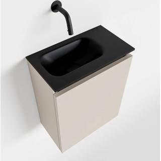 👉 Toiletmeubel urban MONDIAZ TURE 40cm cale. EDEN wastafel links geen kraangat 6017314868817