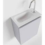 👉 Toiletmeubel talc MONDIAZ TURE 40cm cale. EDEN wastafel links 1 kraangat 6017313754708