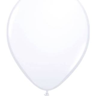 Ballon witte Ballonnen 30cm - 10 stuks 8714572081719