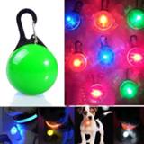 Zaklamp groen active LED hond kat kraag gloeiende hanger lichtgevende heldere decoratie halsbanden (groen)