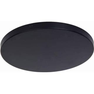 👉 Plafondplaat zwart Freelight Ø 45 cm zonder gaten 8720143022241