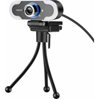 👉 Webcamera active C13 1080P High-Definition Touch 3-niveau Helderheid Licht invullen Camera Live webcast Webcam met statief