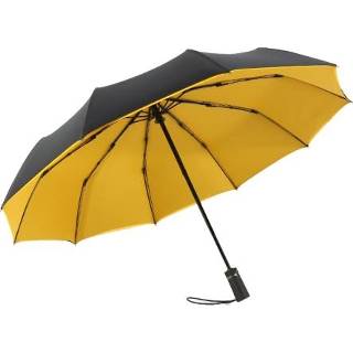 👉 Parasol geel active Tweekleurige drievoudige windbestendige (geel)