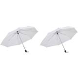 👉 Mini paraplu wit volwassenen 2x Opvouwbare 96 cm