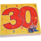 👉 Papieren servet active 16x servetjes 30 jaar Confetti thema feestartikelen 33 x cm